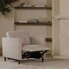 Bridgers Power Recliner Chair Warm Grey