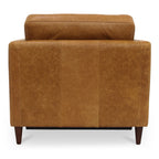 Bridgers Power Recliner Chair Tan Leather