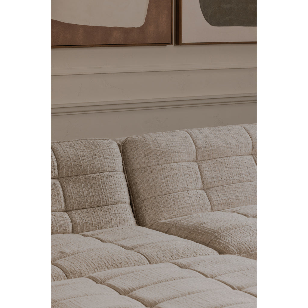 Lino Slipper Chair Textured Oat