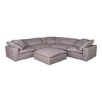 Clay Ottoman Light Grey