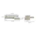 Clay Lounge Modular Sectional Coastside Sand