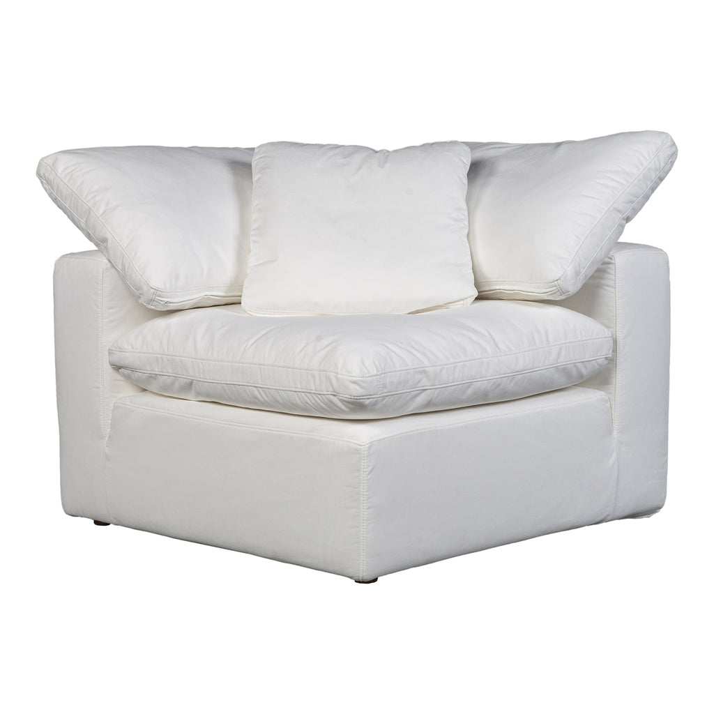 Terra Condo Corner Chair Cream White