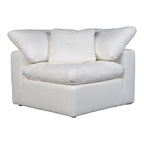 Terra Condo Corner Chair Cream White