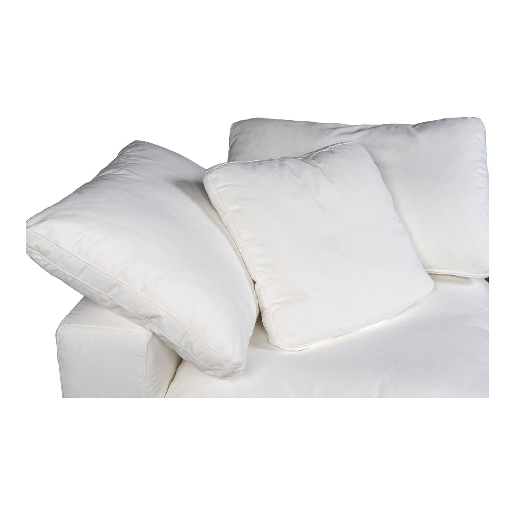 Terra Condo Corner Chair Cream White