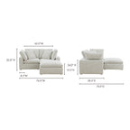 Terra Condo Nook Modular Sectional Coastside Sand