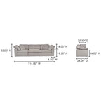Terra Modular Sofa Light Grey