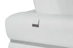 904 Divanitalia Sofa in Top-grain Italian Leather - White - SKU 904-S-WHITE - view 7