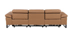 1246 Divanitalia Modular Power Dual Reclining Sofa with Power Reclining Headrests - Top Grain Italian Leather - Cognac - SKU 1246-COGNAC-3.2-S-HT - view 7