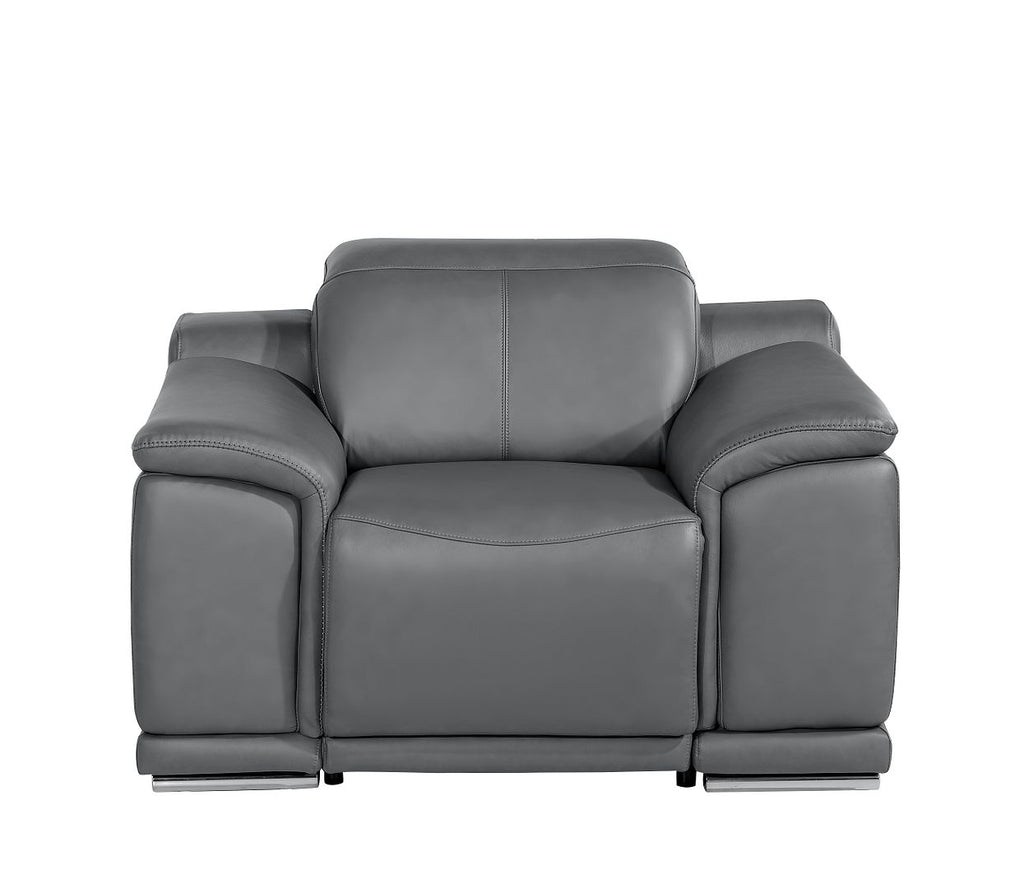 2679 Power Reclining Chair with Power Headrest in Genuine Leather