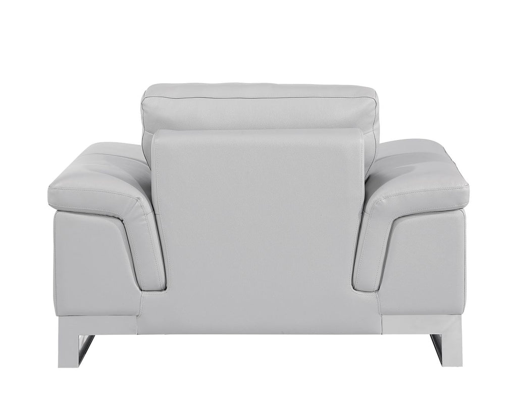 411 Divanitalia Chair in Top-grain Italian Leather