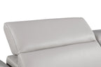 1126 Divanitalia Power Reclining Sofa in Top Grain Italian Leather with 2 Power Recliners & Power Headrests