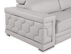296 Genuine Loveseat - Light Grey - SKU 296-LT-GREY-L - view 6