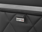 1140 Divanitalia Chair with Adjustable Headrest in Top-grain Italian Leather