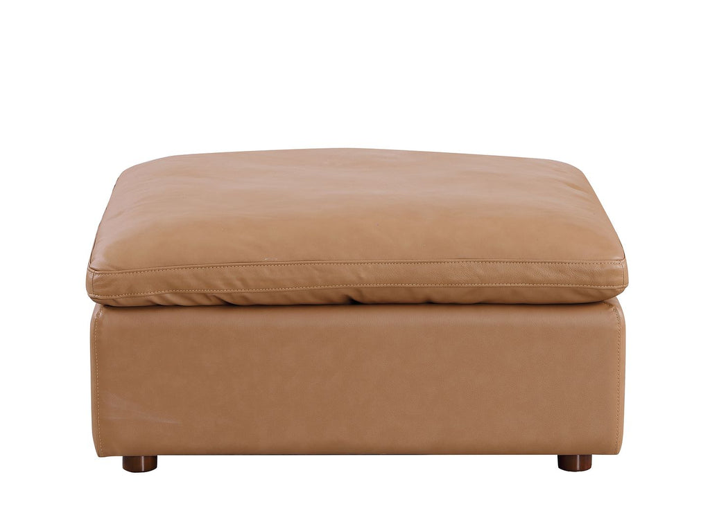 1100 Divanitalia 5-Piece Left Arm Facing 3-Seat Sectional Sofa - Top-grain Italian Leather