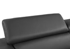 1140 Divanitalia Sofa with Adjustable Headrest in Top-grain Italian Leather