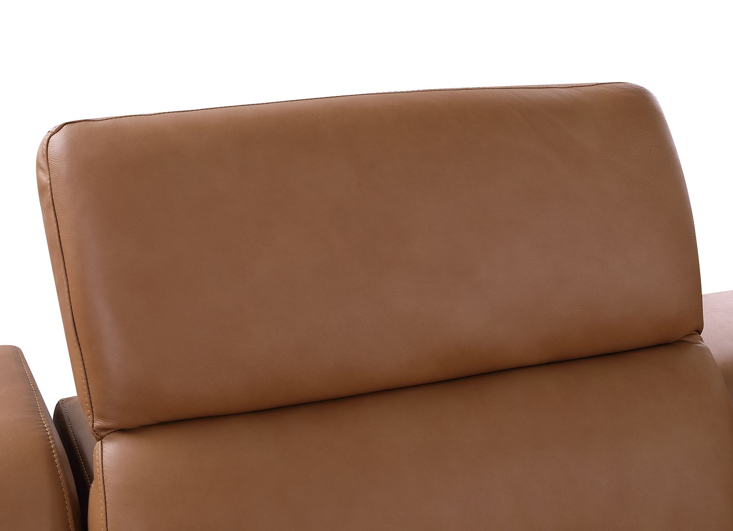 1116 Divanitalia 3-Piece Modular Power Reclining Sofa in Top Grain Italian Leather with 3 Power Recliners & Power Headrests
