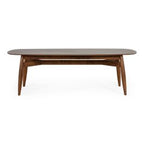 Ackley - Modern Walnut Rectangular Dining Table