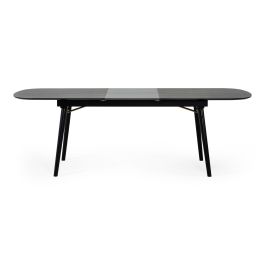 Addax - Modern Black Extendable Dining Table