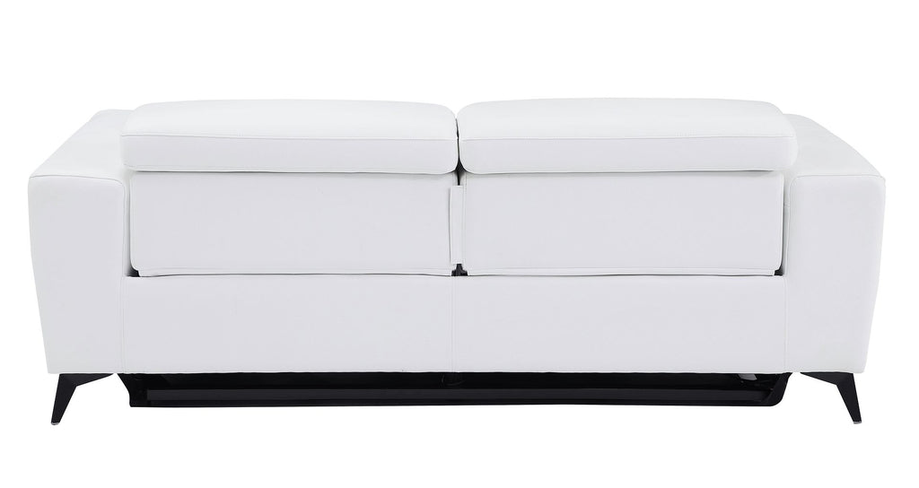 989 Divanitalia Power Reclining Sofa with Power Headrest in Top-grain Italian Leather