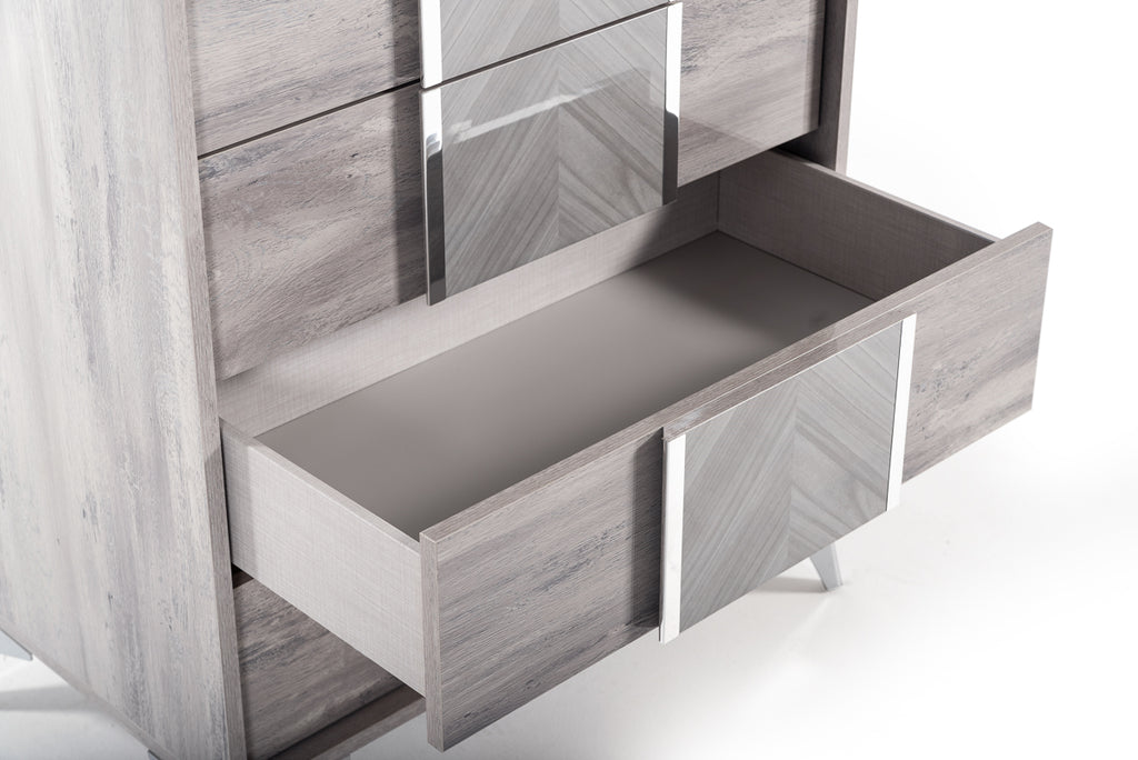 Alexa Italian Modern Grey Chest