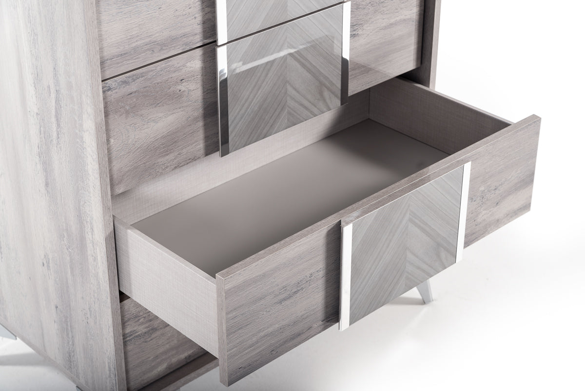 Alexa Italian Modern Grey Chest