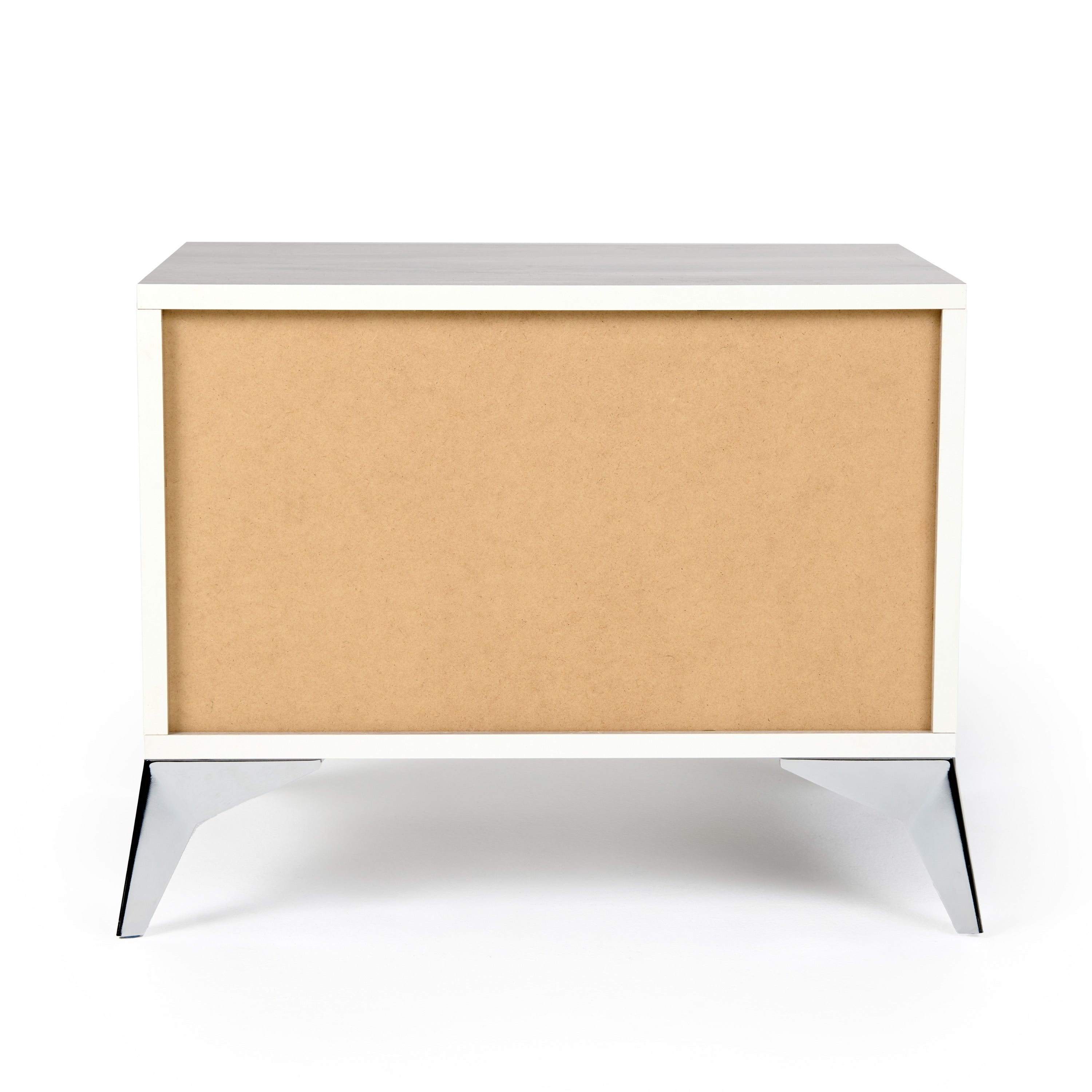 Alexa Italian Modern Grey Nightstand
