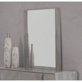 Alexa Italian Modern Grey Mirror