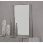 Alexa Italian Modern Grey Mirror