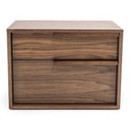 Amberlie - Modern Walnut Nightstand
