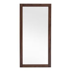 Amberlie - Modern Walnut Floor Mirror