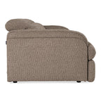 Ambler - Modern Brown Fabric Sofa with 2 Power Recliners