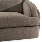 Ambler - Modern Brown Fabric Sofa with 2 Power Recliners