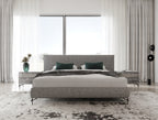 Aria - Italian Modern Multi Grey Bedroom Set - Italian Modern Multi Grey Bedroom Set