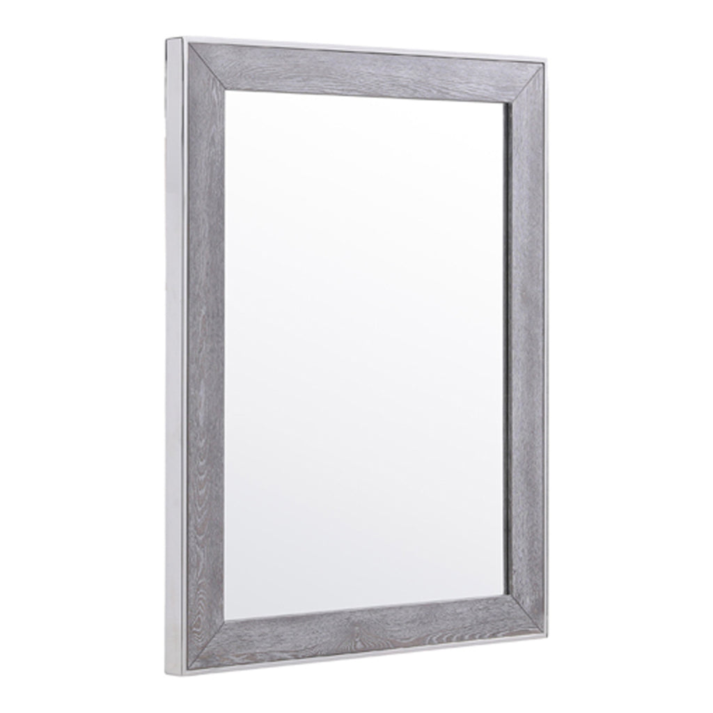 Arlene Modern Grey Elm Mirror