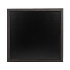 Aspen - Modern Matte Brown Ash & Silver Mirror