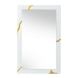 Aspen Modern White Mirror