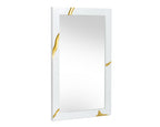 Aspen Modern White Mirror