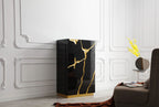 Aspen - Modern Black & Gold Chest
