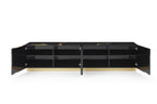 Aspen - Modern Black & Gold TV Stand