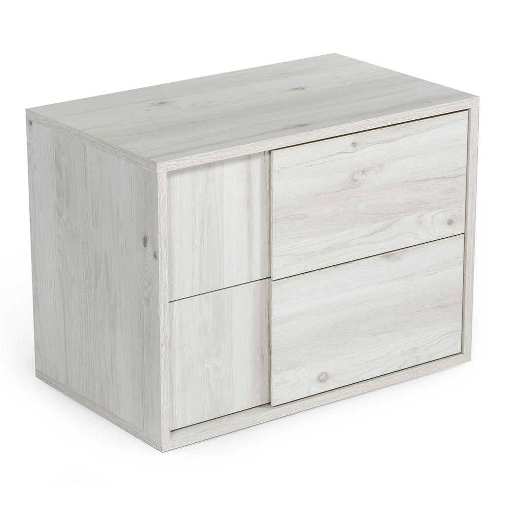 Asus - Modern Italian White 4-Piece Bedroom Set - Modern Italian White 4 - Piece Bedroom Set
