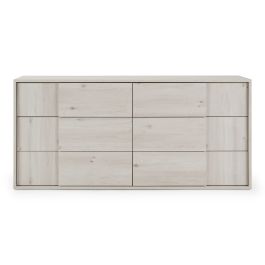Asus - Italian Modern White Washed Oak Dresser
