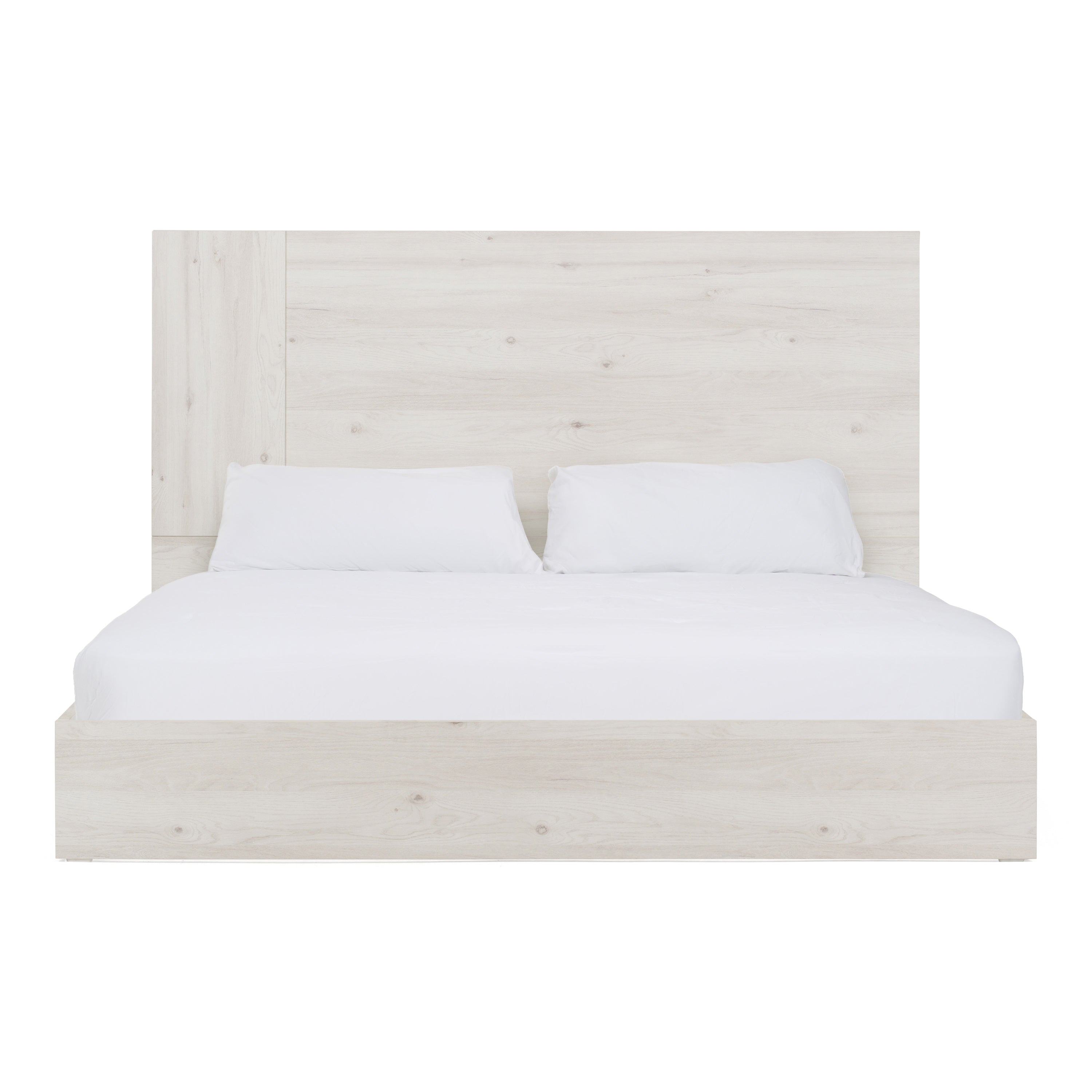 Asus - Modern Italian White Bed - Modern Italian White Bed