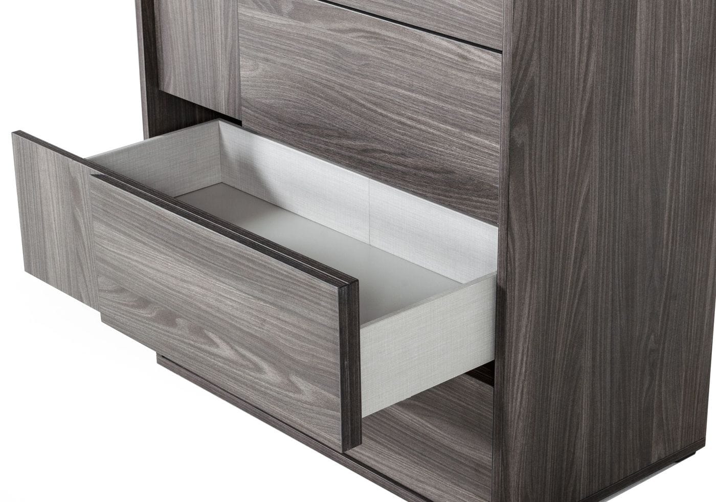 Asus - Italian Modern Elm Grey Chest