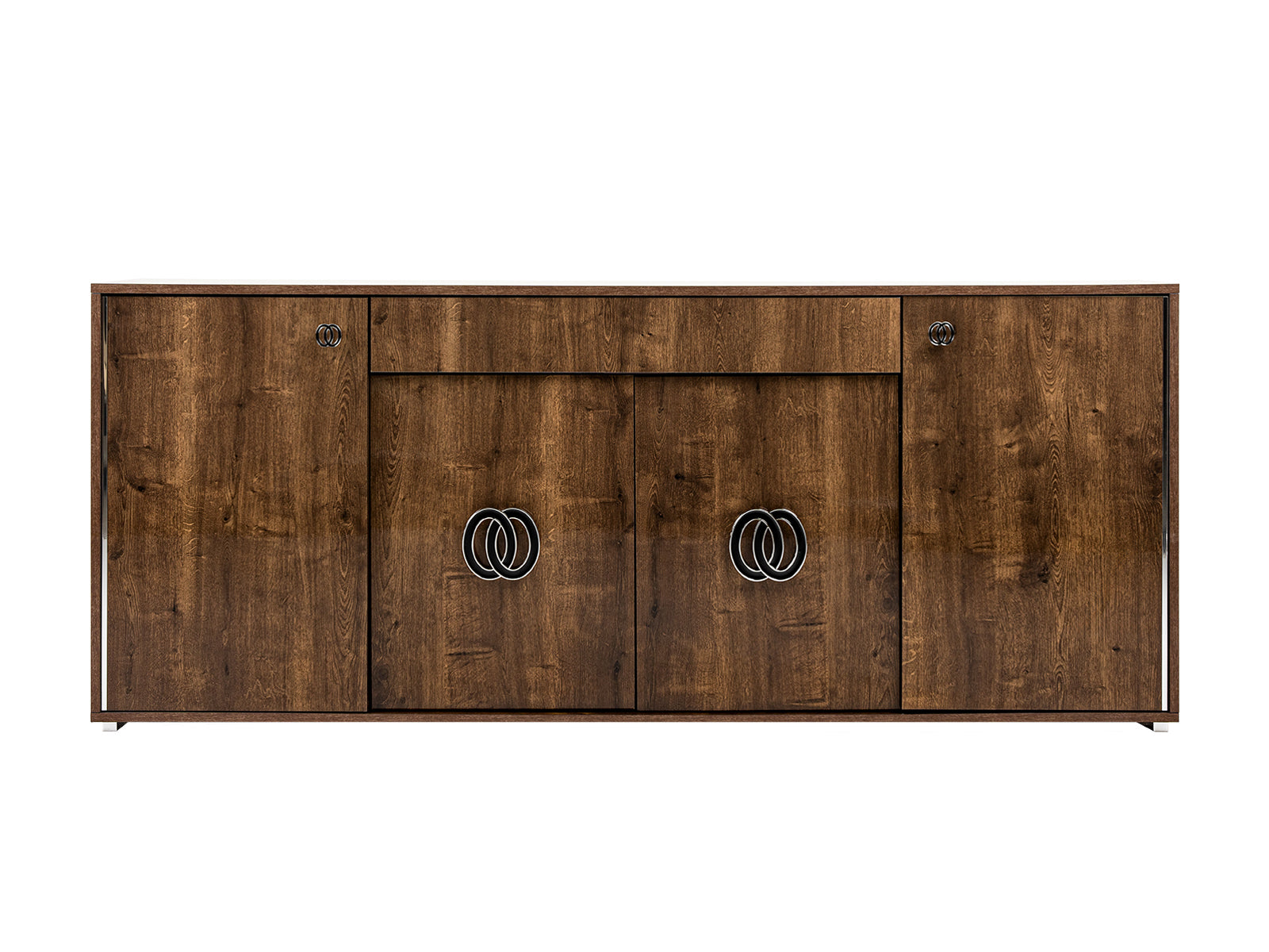 Athen Italian Modern 4 - Door Buffet