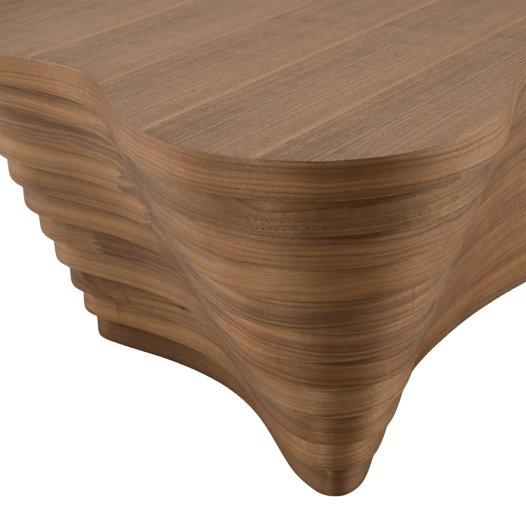 Austin - Modern Walnut Coffee Table