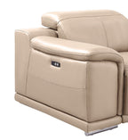 2679 8-Piece U-Shaped Power Reclining Sectional Sofa in Genuine Leather - 4 Recliners