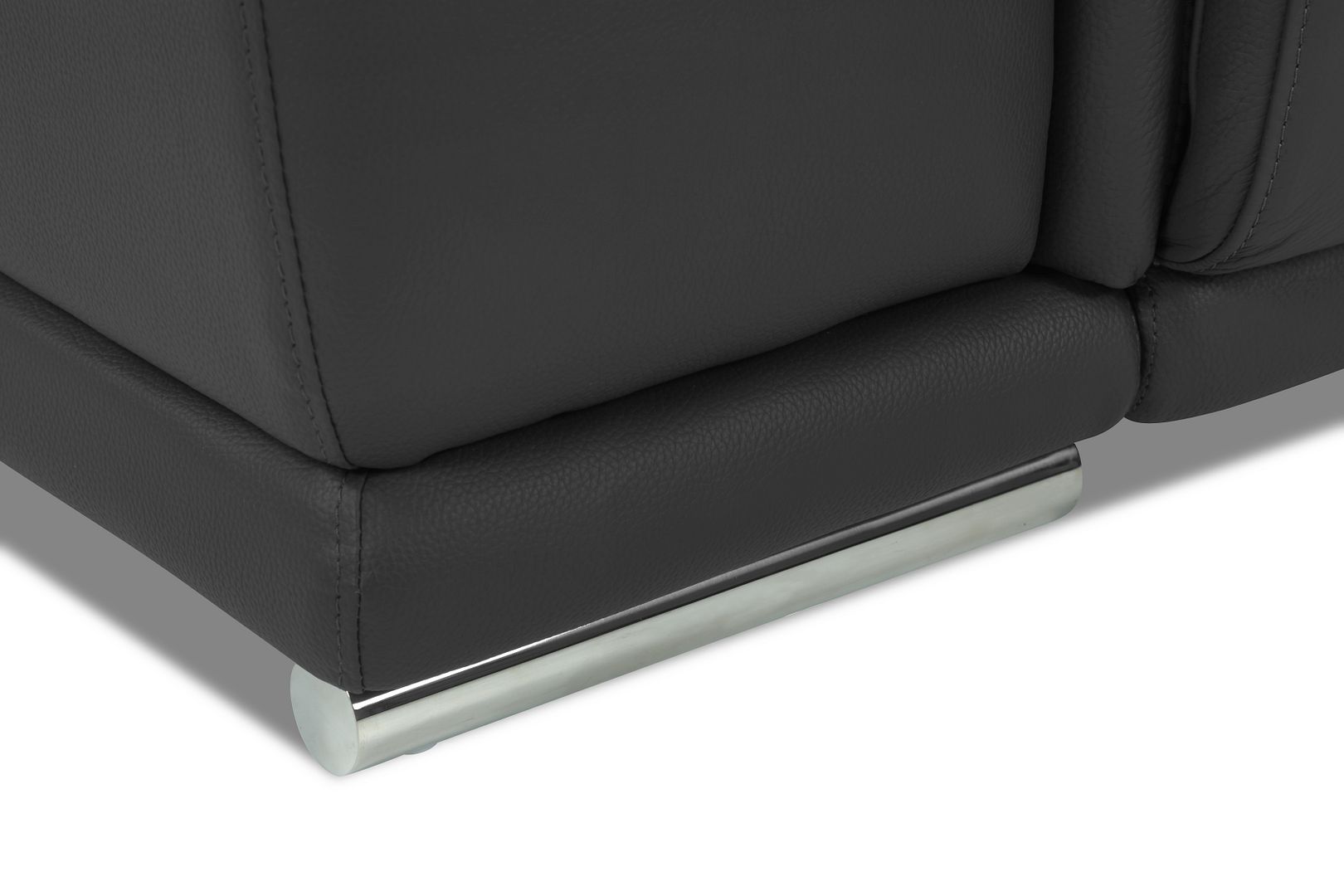 9762 Divanitalia Top Grain Italian Leather Power Reclining Loveseat with Adjustable Headrests