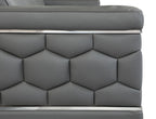 692 Divanitalia Sofa with Adjustable Headrest in Top-grain Italian Leather - Dark Grey - SKU 692-S-DARK GRAY - view 8