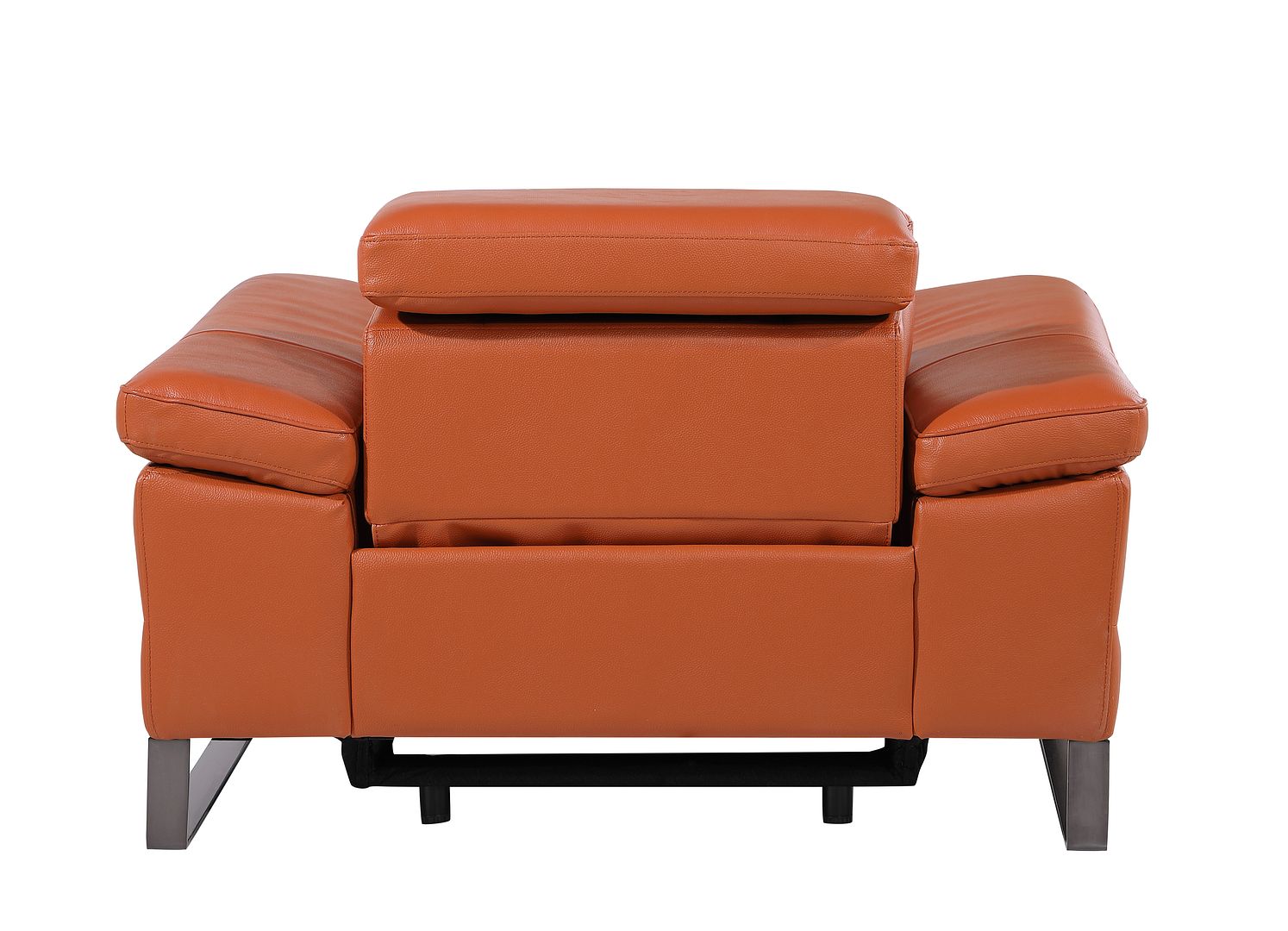 1246 Divanitalia Power Reclining Arm Chairwith Power Headrests - Top Grain Italian Leather