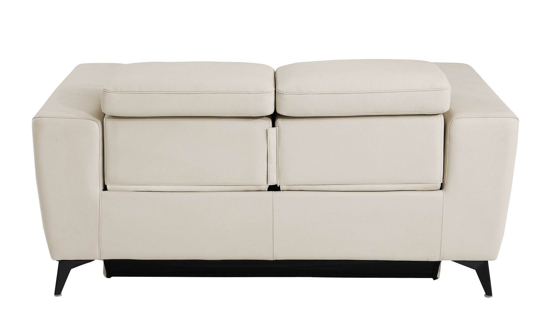 989 Divanitalia Power Reclining Loveseat with Power Headrest in Top-grain Italian Leather